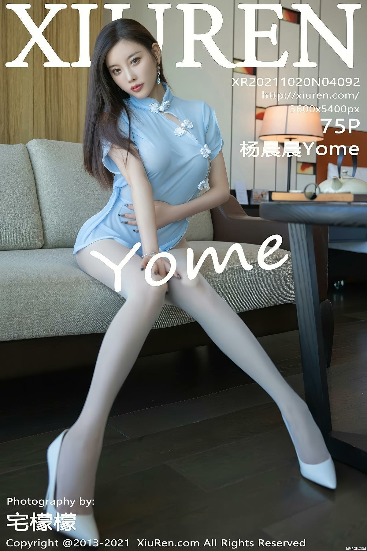 [XiuRen秀人网] 2021.10.20 No.4092 杨晨晨Yome-秀人集